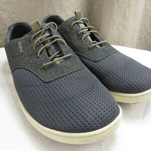 OluKai Nohea Moku Beach Boat Shoes Men's Size 8 Charcoal Gray